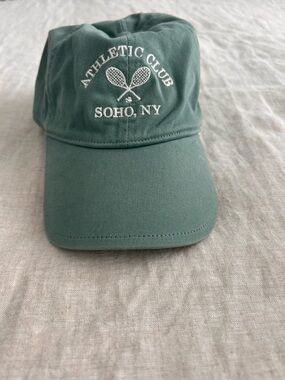 Abercrombie & Fitch Teal Athletic Club SOHO NY Baseball Cap